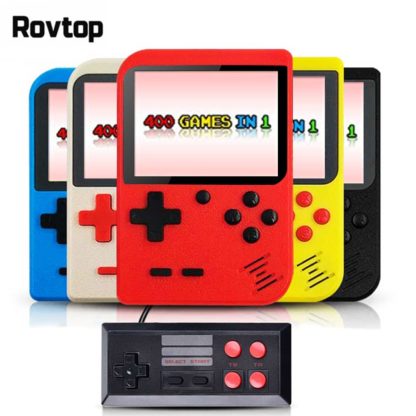 Portable Handheld Game Players Retro Game Console Built-In 400 Games
