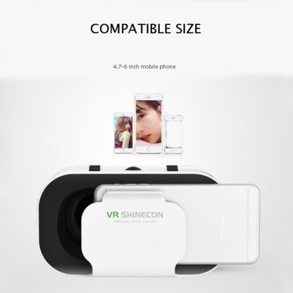 Virtual Reality Glasses VR Headset For Google cardboard Smartp
