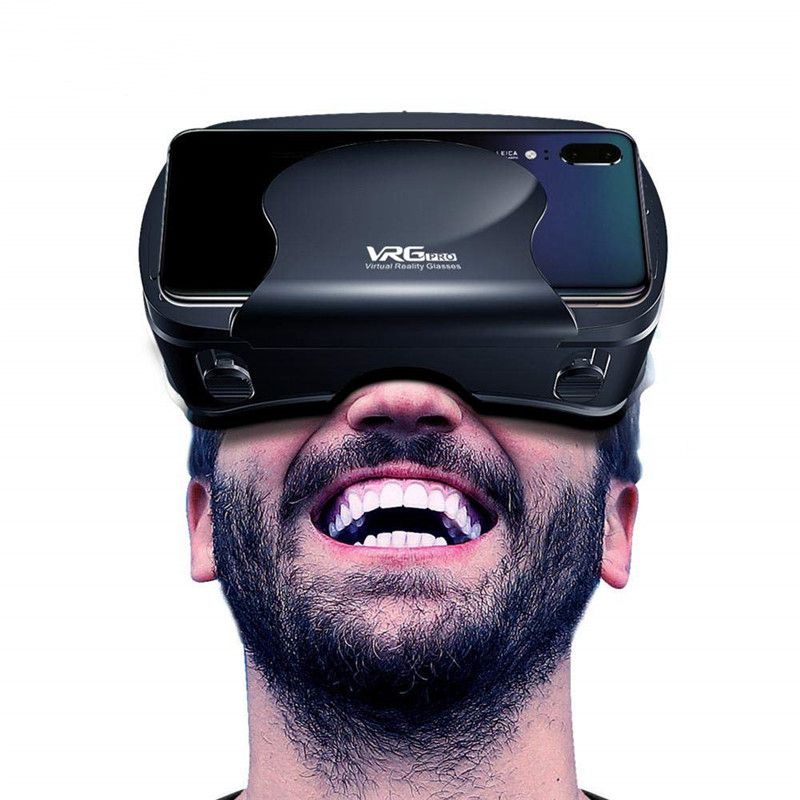 VRG Pro 3D VR Glasses Virtual Reality Full Screen Visual WideAn