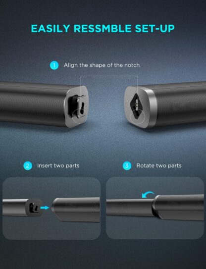 BOMAKER 190W TV Soundbar Bluetooth 5.0 Speaker Home Theater - Image 2