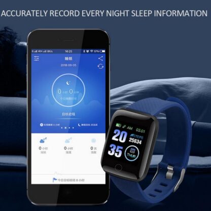 Android Smart Sports Watch (Pedometer Bluetooth Reminder Heart Rate Blood Pressure) - Image 5